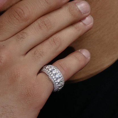 VVS 5-Layer Ring 14K Gold